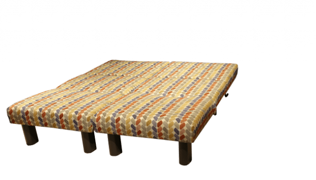 Two Alexa 80 sleeping chairs that together make a bed of 160 x 200 cm. to create