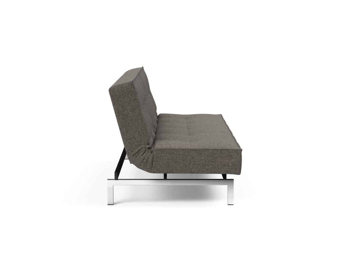 Splitback Chrome Sofa Bed 216 P3 Web