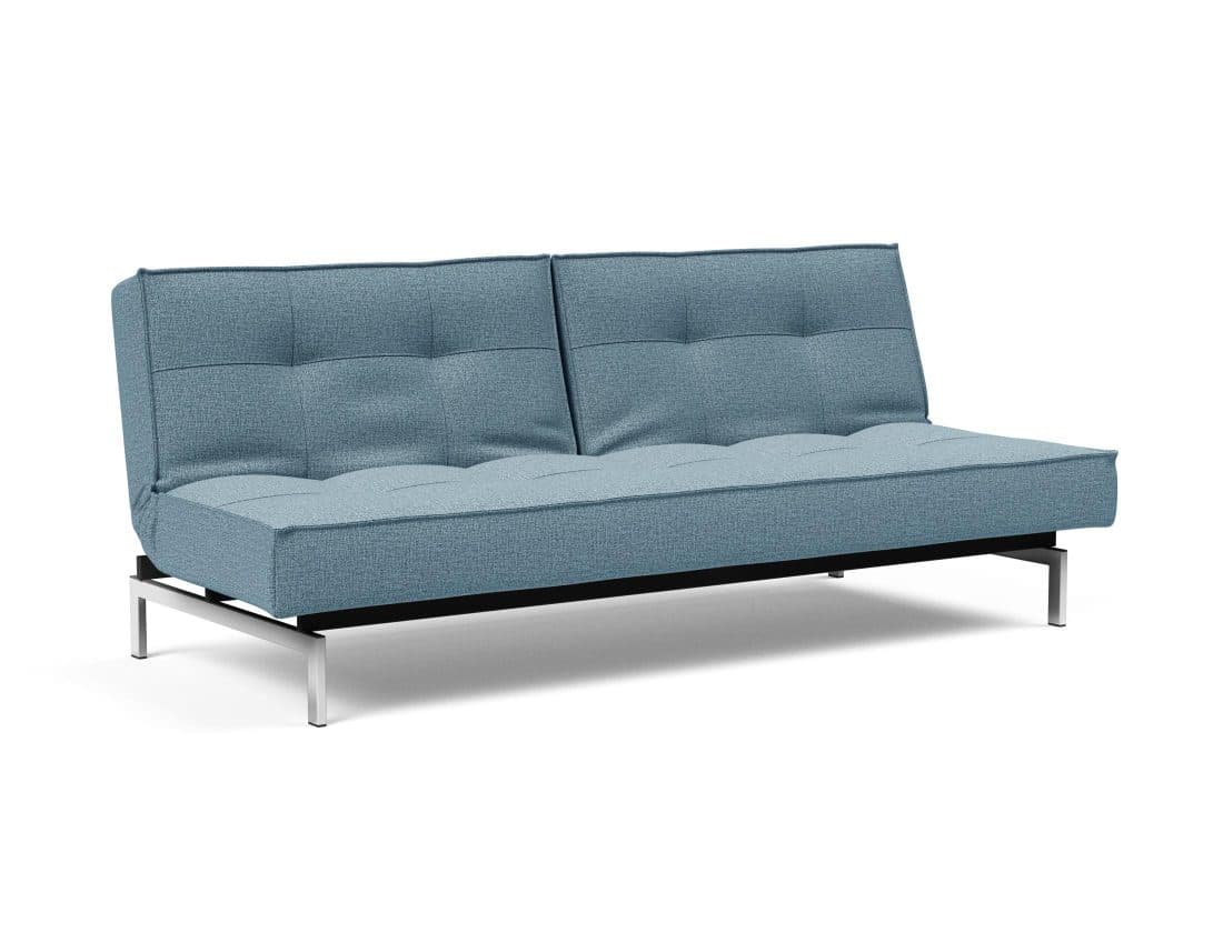 Splitback Chrome Sofa Bed 525 P2 Web