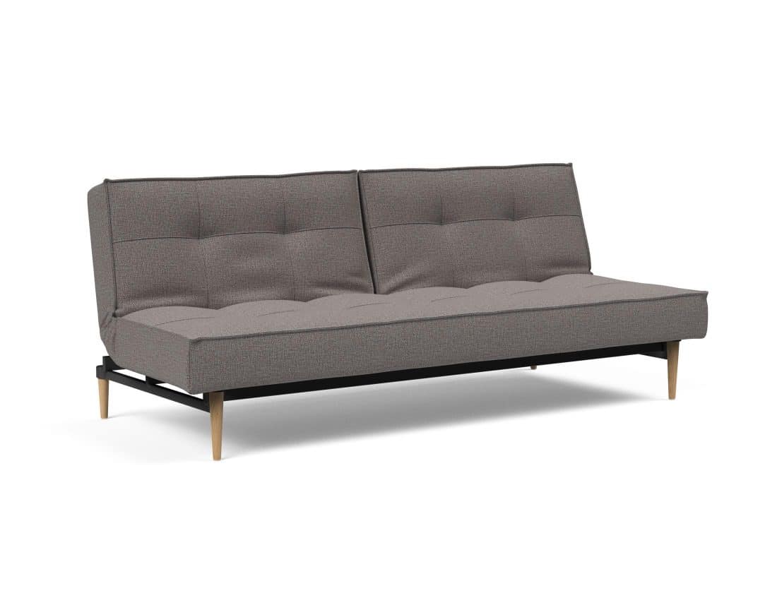 Splitback Styletto Sofa Bed Light Wood 521 P2 Web