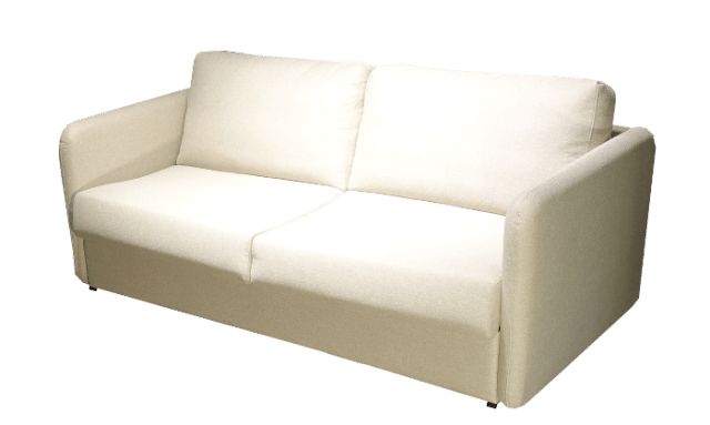 Excellent seating comfort in this New Scandic sofa bed