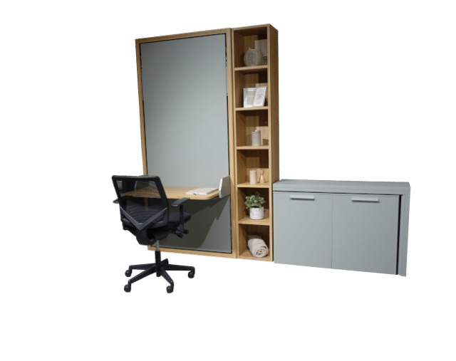 1 Person Bed And Desk At The Bed Cupboard Altea Board