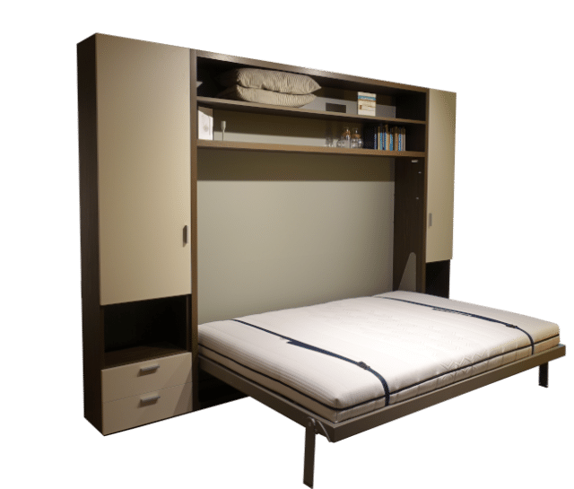 The Lovely Fold-Out Bed From The Circe Bed Cupboard