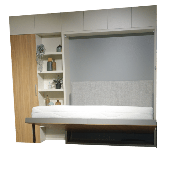 Electrically opening bed cupboard Penelope 160x200 cm