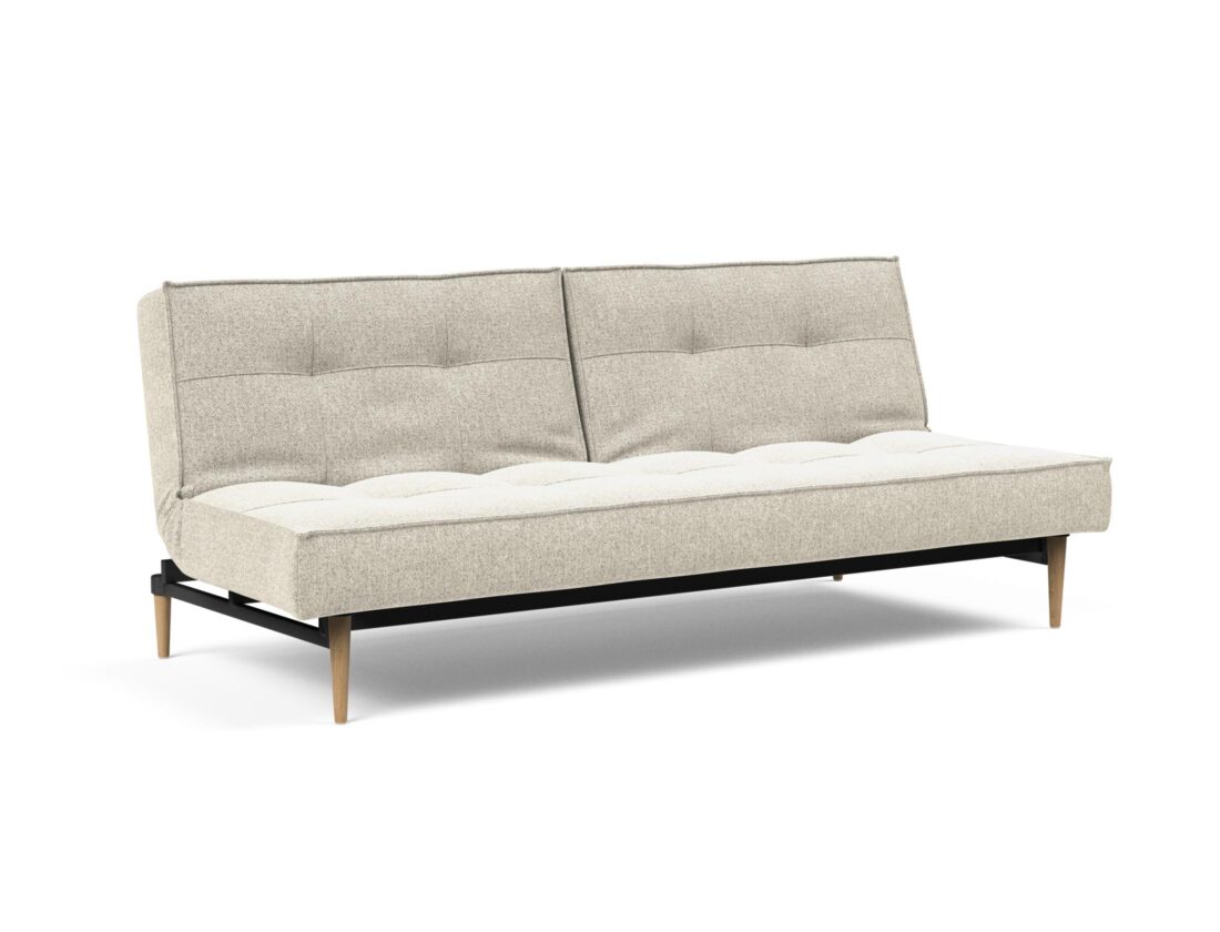 Splitback Styletto Sofa Bed Light Wood 357 P2 Web
