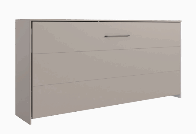 Ook In Het Grijs Met Zwarte Handgreep Leverbaar Is De Bedkast Uno